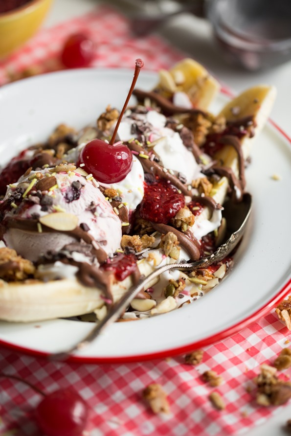 Big Vegan Banana Split