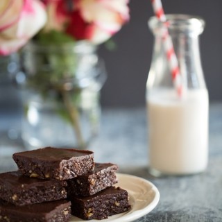 Double Layer Chocolate Brownies