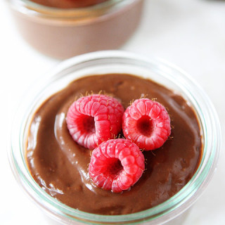 Simple Dark Chocolate Pudding